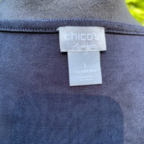 Chico's Travelers 6 Piece Lot Bundle No. 2 Size 1 Medium (8/10) India Ink - Picture 6 of 13